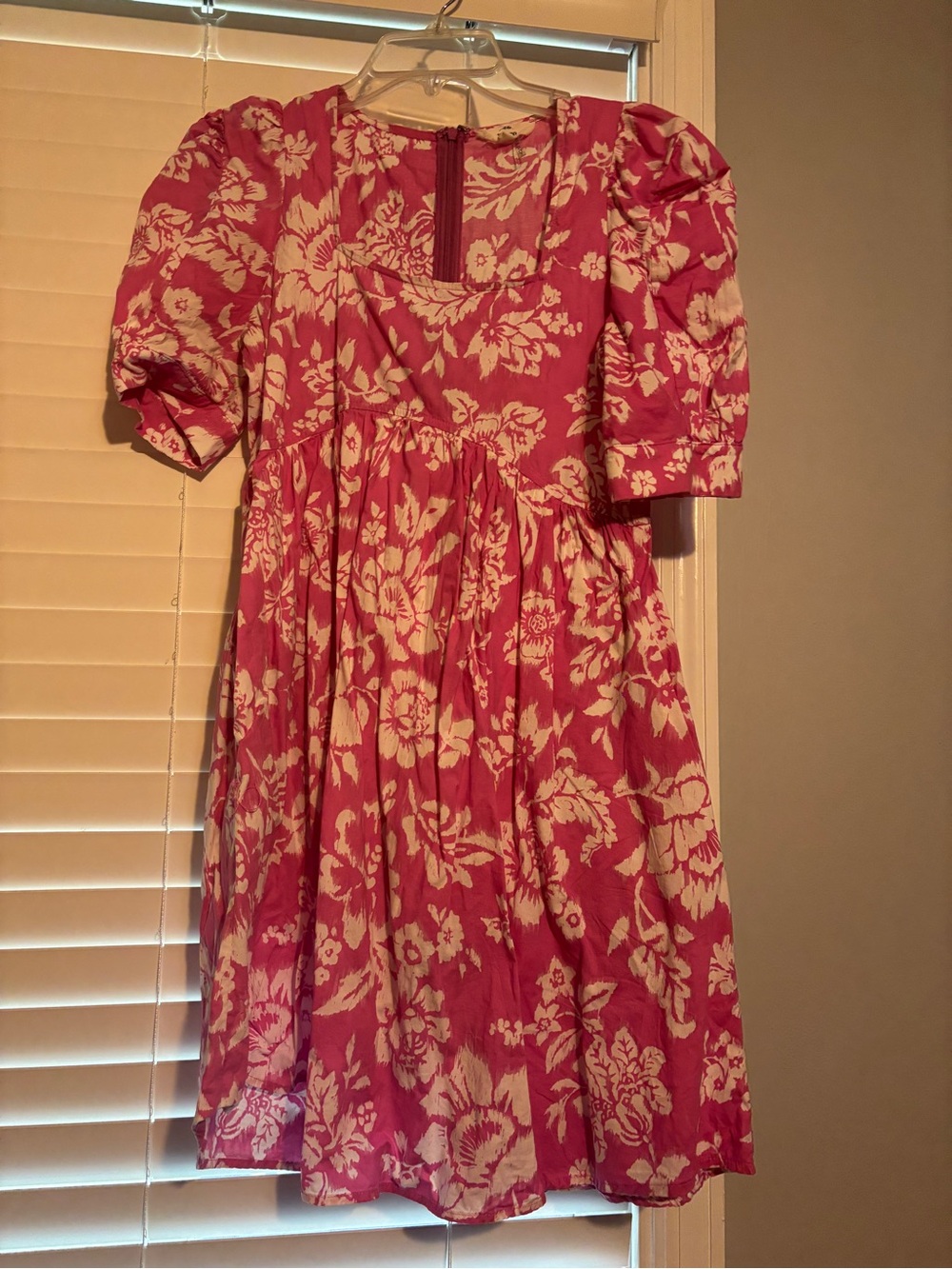 entro Pink and White Floral Dress